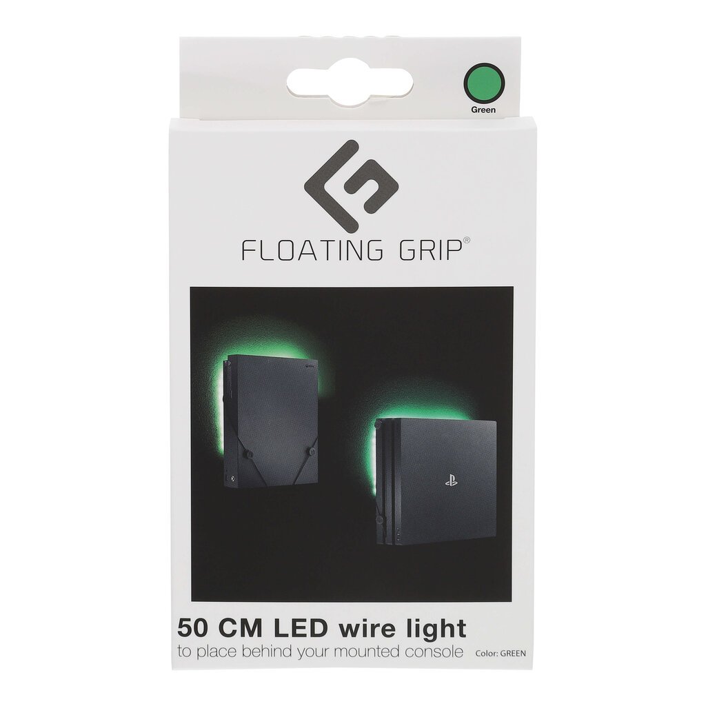 Floating Grip Led Wire Light with USB Green цена и информация | Gaming aksesuāri | 220.lv