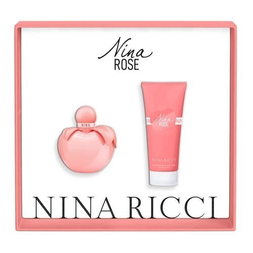 Nina Ricci Nina Rose EDT dāvanu komplekts sievietēm 50 ml. cena un informācija | Sieviešu smaržas | 220.lv