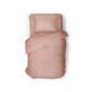 KOODI gultas veļas komplekts Louise, gaiši rozā krāsā, 220 x 210 cm + 2 x 50 x 60 cm