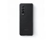 Samsung silikona maciņš Galaxy Z Fold3, melns cena un informācija | Telefonu vāciņi, maciņi | 220.lv