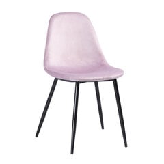 Krēsls Fox, rozā cena un informācija | Virtuves un ēdamistabas krēsli | 220.lv