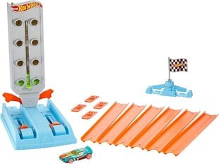 Hot Wheels Hill Climb trase ar sacīkšu auto cena un informācija | Rotaļlietas zēniem | 220.lv