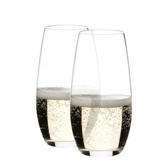 Бокал для шампанского/воды Riedel O-Champagne, 2 шт. цена и информация | Стаканы, фужеры, кувшины | 220.lv