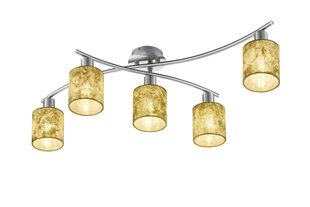 Griestu lampa Garda, 5xE14, zeltītā krāsā 920021948 cena un informācija | Griestu lampas | 220.lv