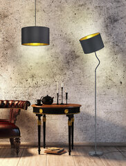 Piekarināmais gaismeklis Hostel, E27, matētā melnā krāsā/zeltītā krāsā 920021959 cena un informācija | Piekaramās lampas | 220.lv