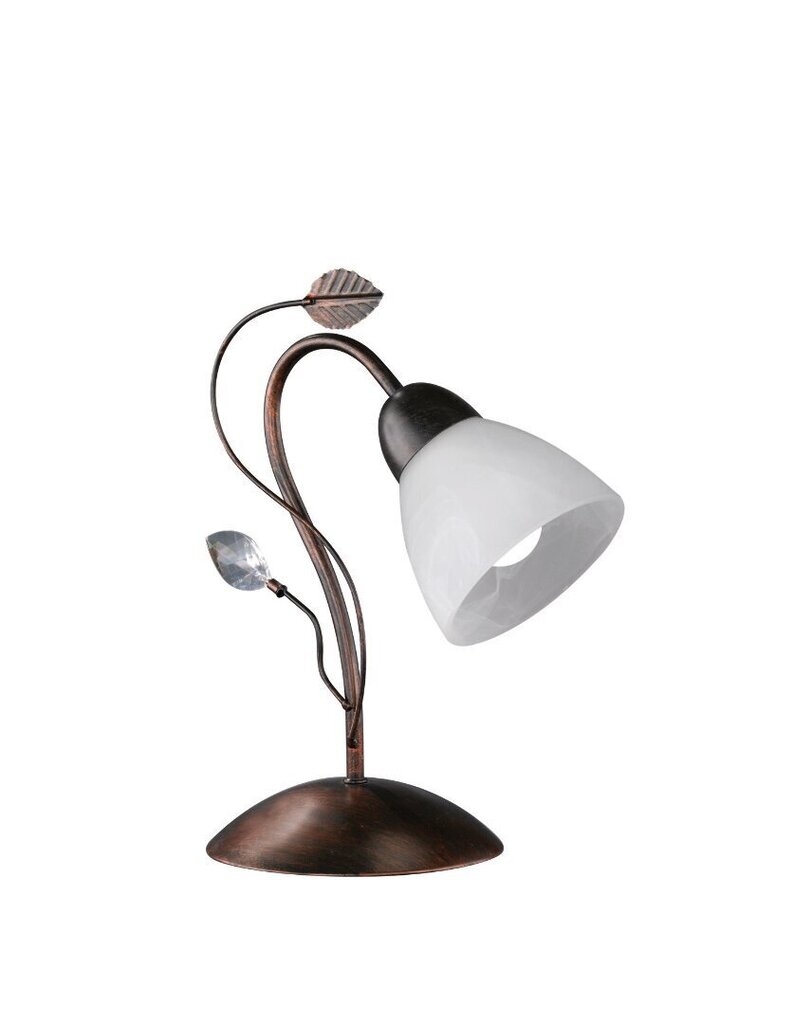 Galda lampa Traditio, 1xE14, rustikālā stilā цена и информация | Galda lampas | 220.lv