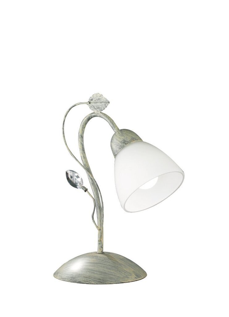 Galda lampa Traditio, 1xE14, antīkā pelēkā krāsā cena un informācija | Galda lampas | 220.lv