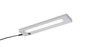 LED gaismeklis Alino, 34 cm, pelēkā krāsā цена и информация | Люстры | 220.lv