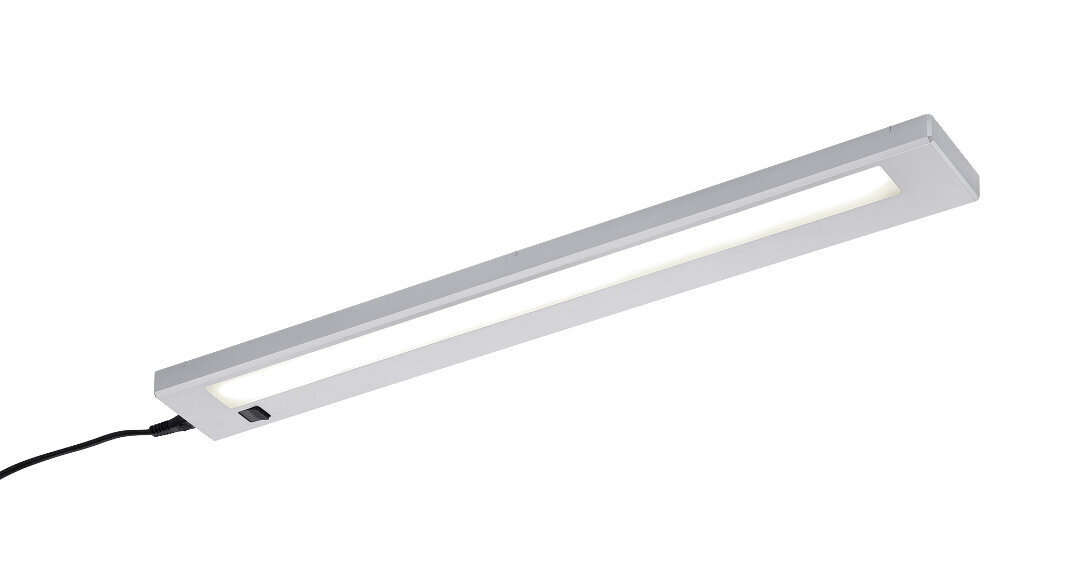 LED gaismeklis Alino, 55 cm, pelēkā krāsā cena un informācija | Piekaramās lampas | 220.lv