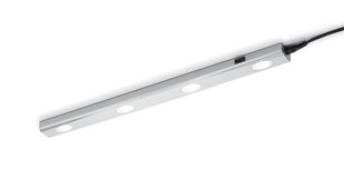 Светодиодный светильник для отсека Aragon, 4 части, серый цена и информация | Люстры | 220.lv