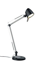 LED galda lampa Rado, matētā melnā krāsā cena un informācija | Galda lampas | 220.lv
