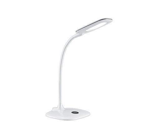 LED galda lampa Polly, baltā krāsā cena un informācija | Galda lampas | 220.lv