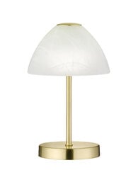 LED galda lampa Queen, matēts misiņš цена и информация | Настольные лампы | 220.lv