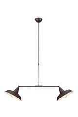 Piekarināmais gaismeklis Wilton, divdaļīgs 2xE27, rustikālā stilā 920022208 cena un informācija | Piekaramās lampas | 220.lv