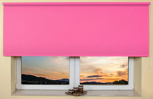 Настенный/потолочный ролет 130x170 см, 105 Розовый цена и информация | Рулонные шторы | 220.lv