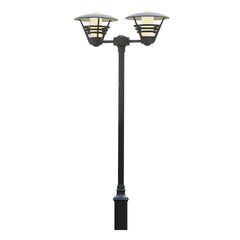 Столбовой светильник с 3 лампами Constsmide (внешний светильник) Gemini, белый цена и информация | Уличное освещение | 220.lv
