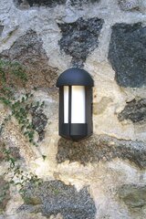 Уличный светильник настенный Konstsmide Tyr, серый цена и информация | Уличное освещение | 220.lv