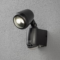 Āra sienas gaismeklis Prato, ar kustību sensoru un bateriju barošanu, regulējams cena un informācija | Āra apgaismojums | 220.lv
