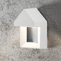 Āra sienas gaismeklis Cosenza, balts cena un informācija | Āra apgaismojums | 220.lv
