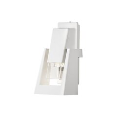 Āra sienas gaismeklis Potenza Single, balts cena un informācija | Āra apgaismojums | 220.lv