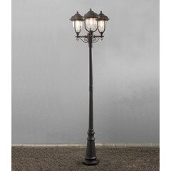 Konstsmide Уличный фонарь Parma Triple, черный цена и информация | Уличное освещение | 220.lv