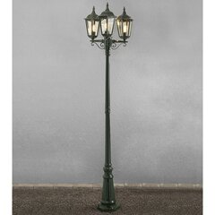 Stāvlampa Firenze Triple, zaļa cena un informācija | Āra apgaismojums | 220.lv