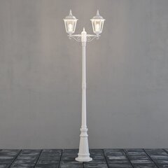 Stāvlampa Firenze Twin, balta цена и информация | Уличное освещение | 220.lv