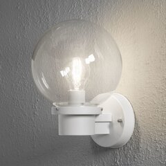 Konstsmide Уличный светильник на стену Nemi, белый цена и информация | Уличное освещение | 220.lv
