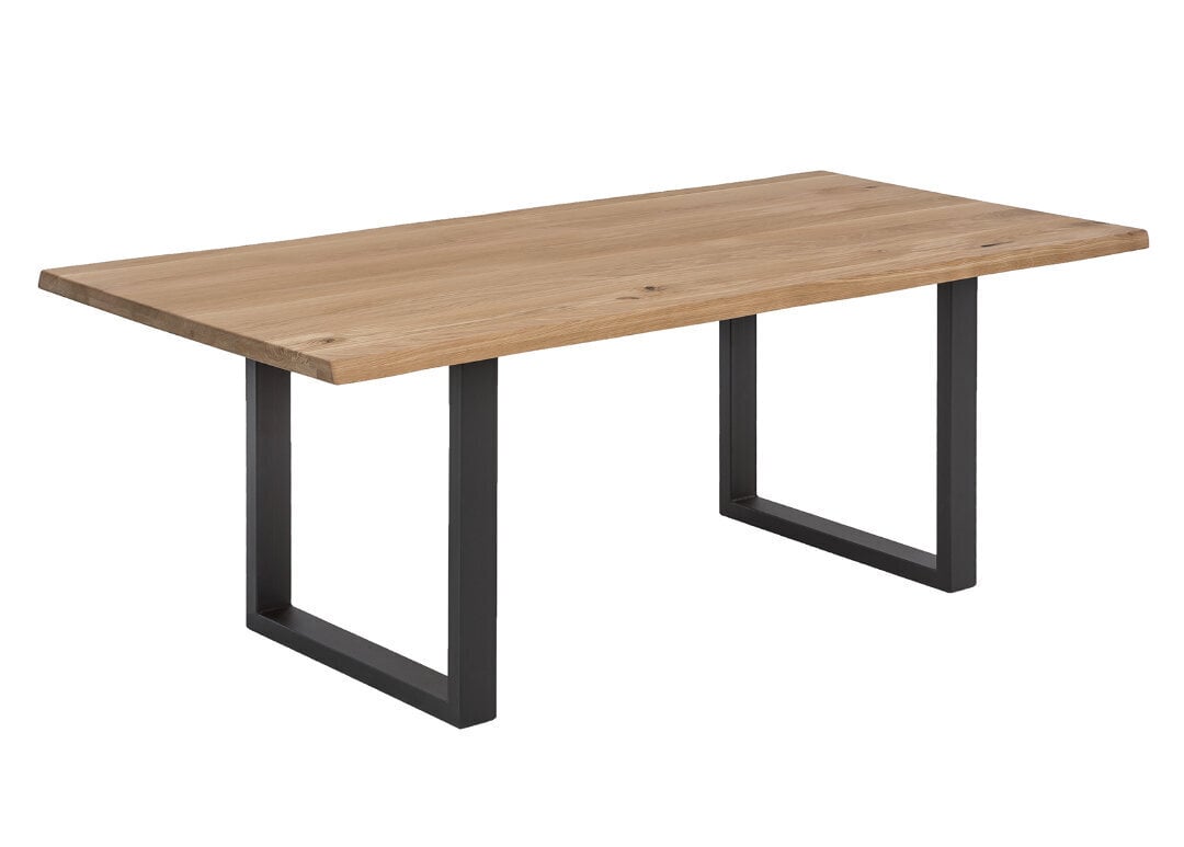 Pusdienu galds Tische 90x160 cm, ozols цена и информация | Virtuves galdi, ēdamgaldi | 220.lv