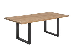 Oбеденный стол Tische 90x180 см, антично-черный цена и информация | Кухонные и обеденные столы | 220.lv