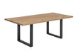 Pusdienu galds Tische 90x180 cm, ozols, antīki melns цена и информация | Virtuves galdi, ēdamgaldi | 220.lv