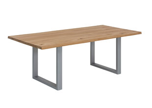 Pusdienu galds Tische 90x180 cm, ozols, antīks sudrabs cena un informācija | Virtuves galdi, ēdamgaldi | 220.lv
