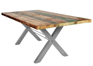 Oбеденный стол Tisch, 85x160 см, античный цена и информация | Кухонные и обеденные столы | 220.lv