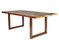 Pusdienu galds Tisch, 100x220 cm, antīki brūns