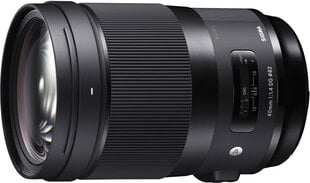 Sigma 40mm f/1.4 DG HSM Art objektīvs priekš Nikon cena un informācija | Objektīvi | 220.lv