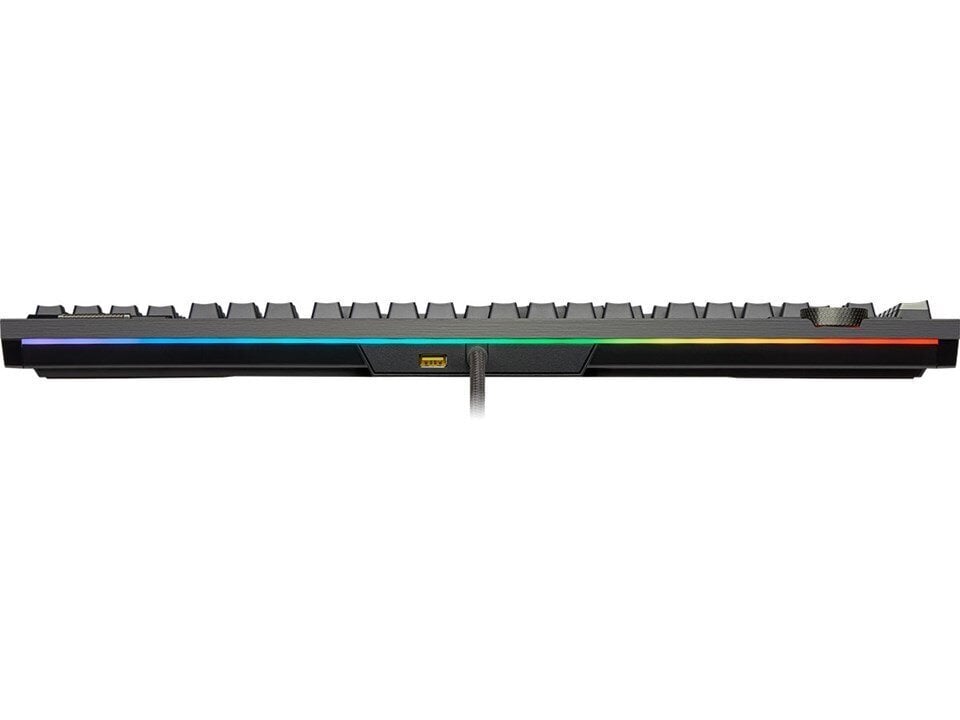 Spēļu klaviatūra ar vadu Corsair K100 RGB Optical Mechanical, ND cena un informācija | Klaviatūras | 220.lv