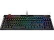 Spēļu klaviatūra ar vadu Corsair K100 RGB Optical Mechanical, ND cena un informācija | Klaviatūras | 220.lv