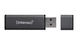 USD накопитель Intenso Alu Line Anthracite, 32 ГБ цена и информация | USB накопители | 220.lv