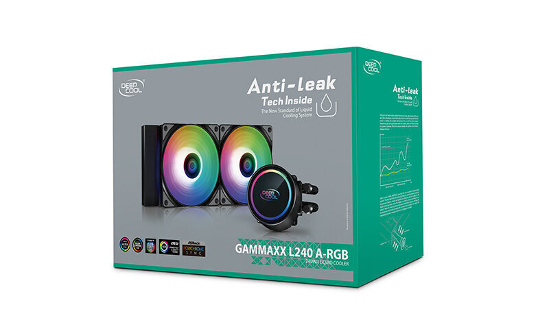 Deepcool L240 A-RGB cena un informācija | Procesora dzesētāji | 220.lv