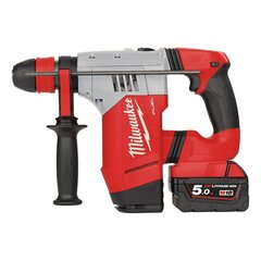 Milwaukee M18 CHPX-502X SDS-Plus akumulatora perforators + 2x5Ah akumulatori cena un informācija | Perforatori | 220.lv