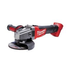 Milwaukee M18 CAG125X-0 akumulatora lenķa slīpmašīna (bez akumulatora un lādētāja) cena un informācija | Slīpmašīnas | 220.lv