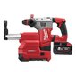 Milwaukee M28 CHPXDE-502C akumulatora perforators ar speciālu putekļu nosūcēju + 2x5Ah akumulatori цена и информация | Perforatori | 220.lv