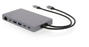 Док-станция LMP USB-C Display Dock 2 цена и информация | Адаптеры и USB разветвители | 220.lv