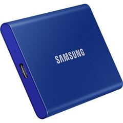 SAMSUNG T7 1TB USB 3.2 Write speed 1000 MBytes/sec Read speed 1050 MBytes/sec MU-PC1T0H/WW cena un informācija | Iekšējie cietie diski (HDD, SSD, Hybrid) | 220.lv