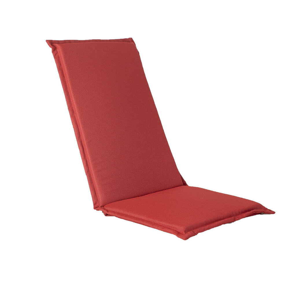 Krēsla pārsegs SUMMER 48x115x4,5cm, bordo cena un informācija | Krēslu paliktņi | 220.lv