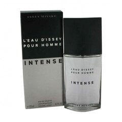 Мужская парфюмерия L'eau D'issey Homme Intense Issey Miyake EDT: Емкость - 125 ml цена и информация | Мужские духи | 220.lv