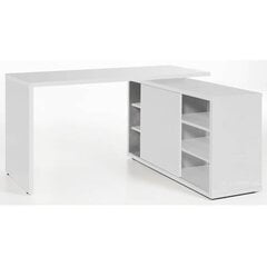 Stūra galds Core, balts glancēts cena un informācija | Datorgaldi, rakstāmgaldi, biroja galdi | 220.lv