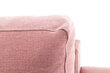 Izvelkams stūra dīvāns Eliise, rozā krāsā цена и информация | Stūra dīvāni | 220.lv