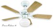 Griestu ventilators PRINCESS RADIANCE II Ø90 cm, baltā krāsā cena un informācija | Griestu lampas-ventilatori | 220.lv