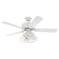 Trio ventilatora lampa Barnett cena un informācija | Griestu lampas-ventilatori | 220.lv